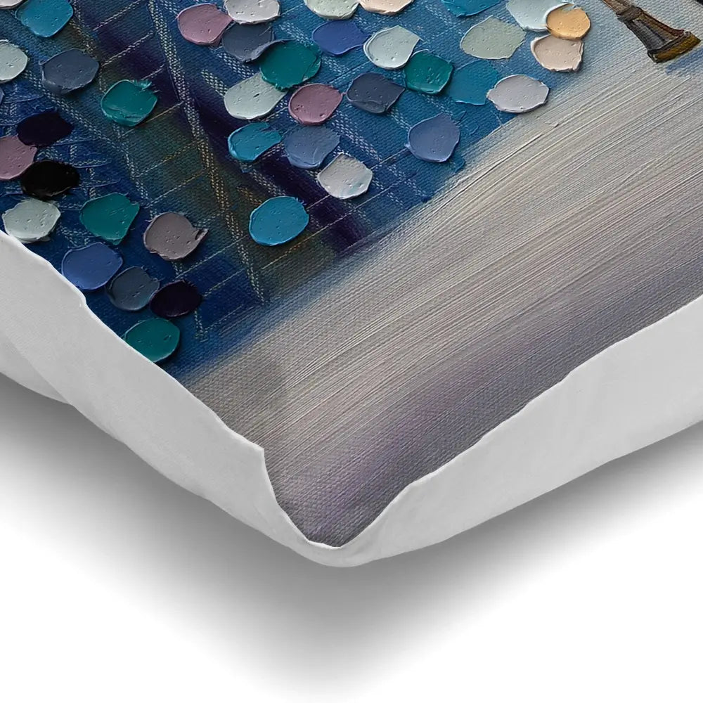 Night Stroll Cushion Night Stroll Cushion wall art product Ekaterina Ermilkina