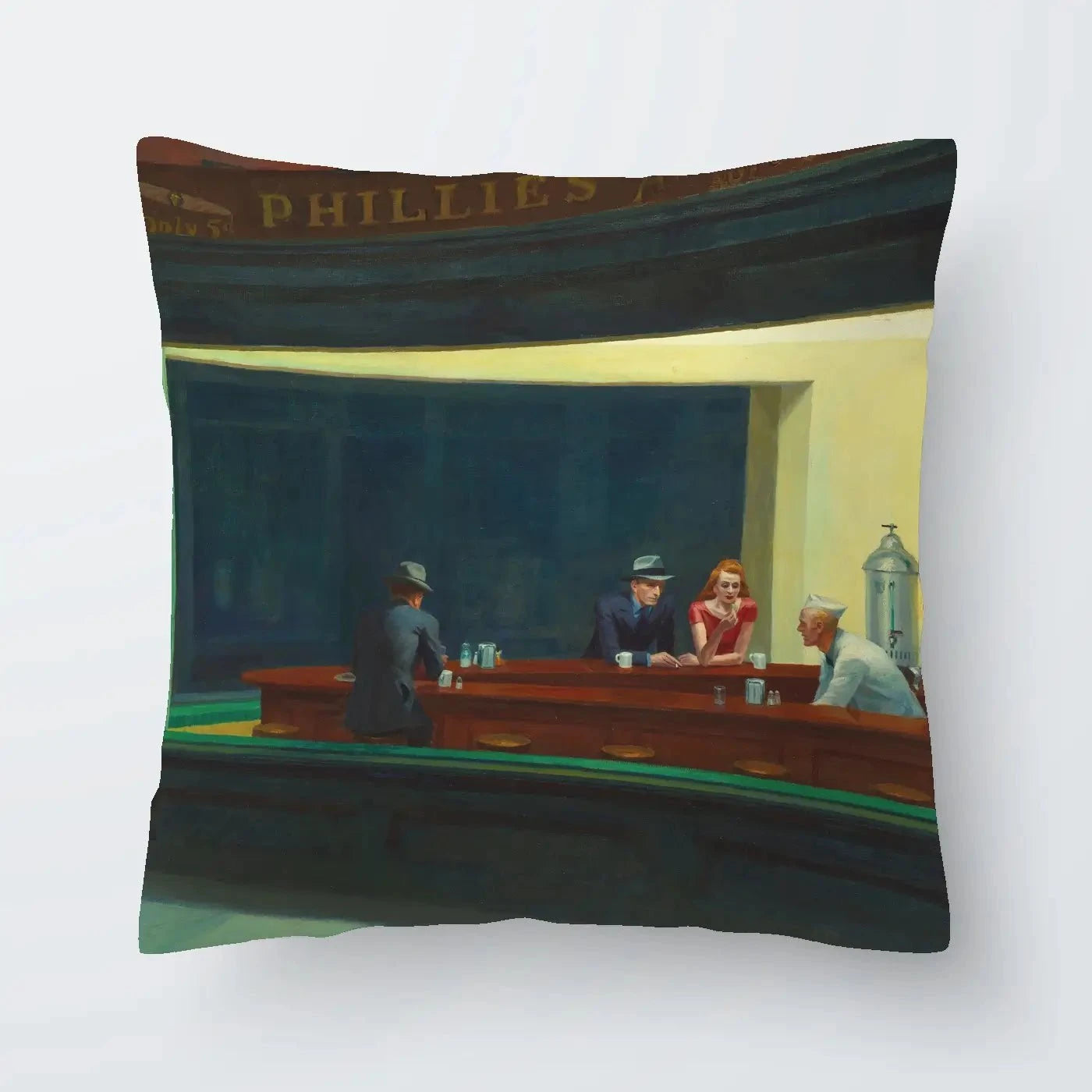 Nighthawks Cushion Nighthawks Cushion wall art product Edward Hopper