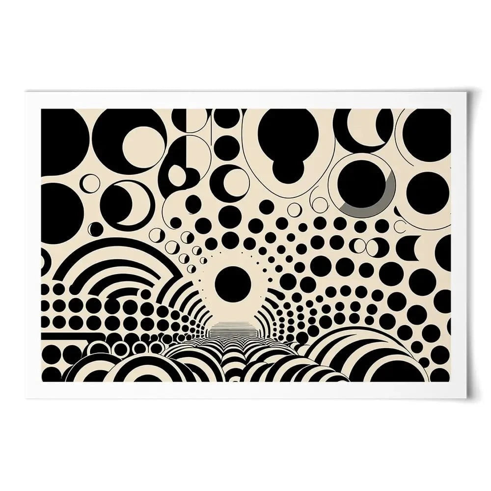 Noir Abstract Art Print Noir Abstract Art Print wall art product P & M Print Gallery