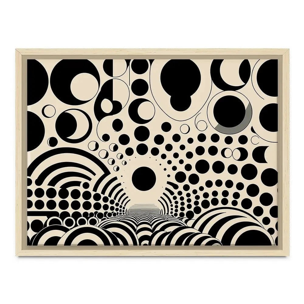 Noir Abstract Canvas Print Noir Abstract Canvas Print wall art product P & M Print Gallery