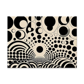 Noir Abstract Canvas Print Noir Abstract Canvas Print wall art product P & M Print Gallery