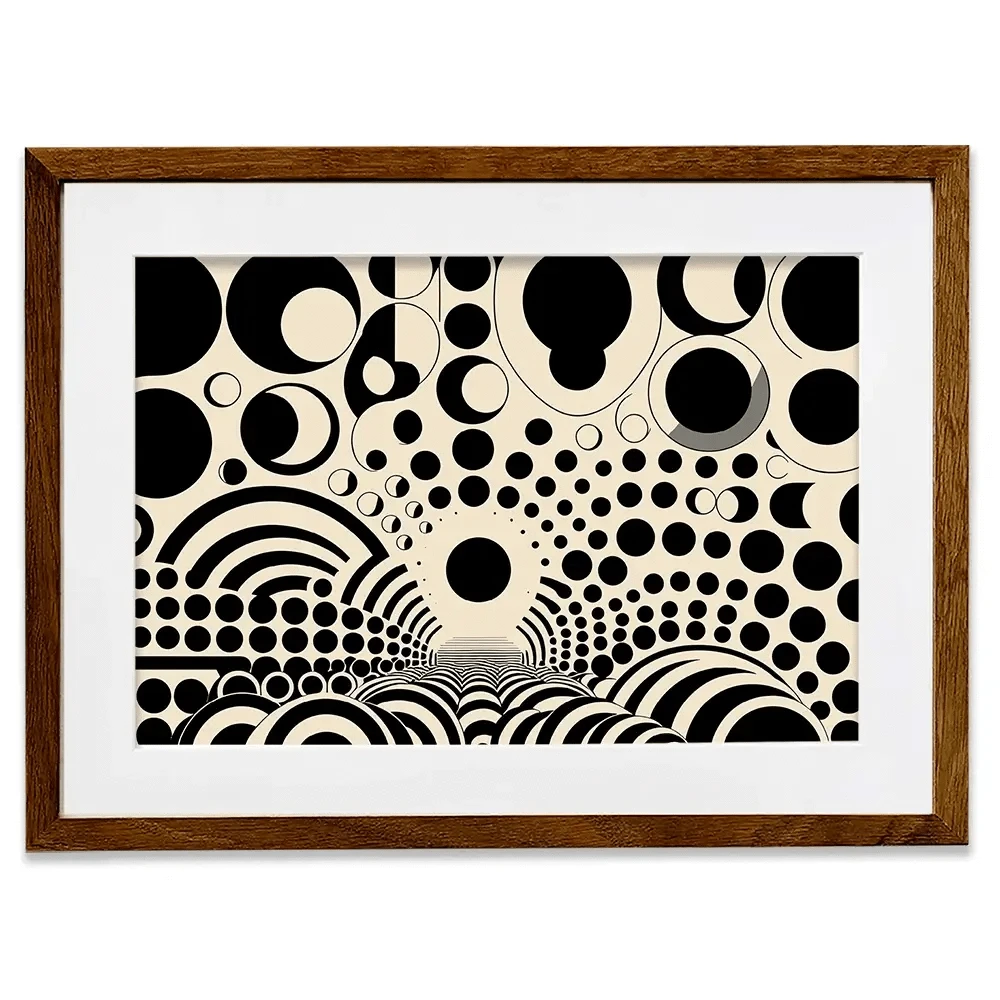 Noir Abstract Framed Art Print Noir Abstract Framed Art Print wall art product P & M Print Gallery