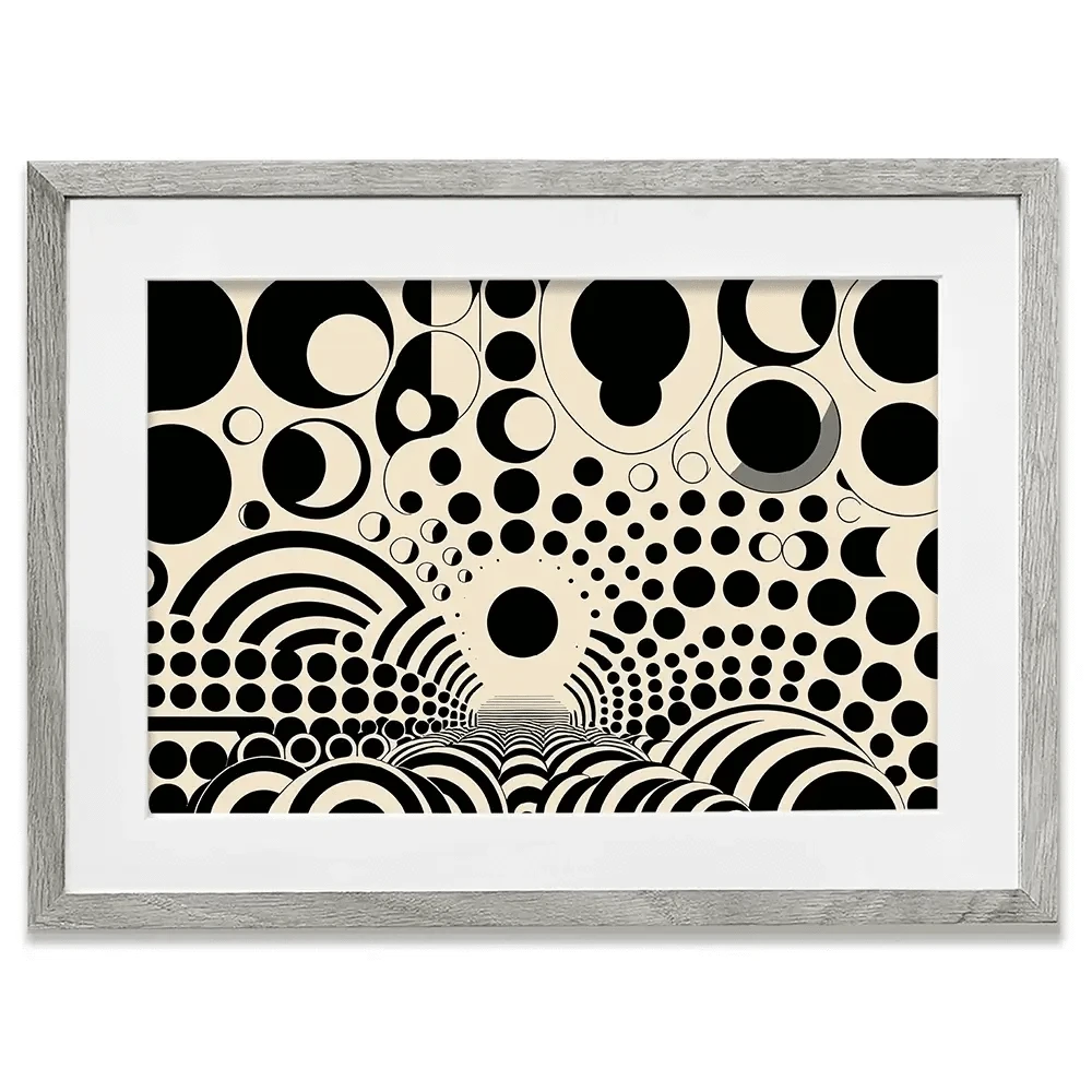 Noir Abstract Framed Art Print Noir Abstract Framed Art Print wall art product P & M Print Gallery