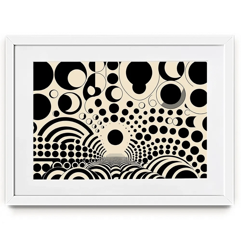 Noir Abstract Framed Art Print Noir Abstract Framed Art Print wall art product P & M Print Gallery