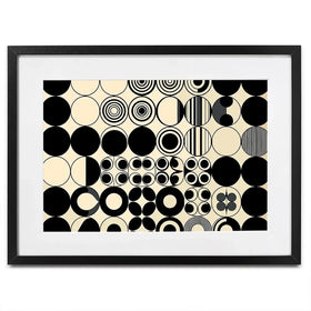 Noir Fusion Framed Art Print Noir Fusion Framed Art Print wall art product P & M Print Gallery