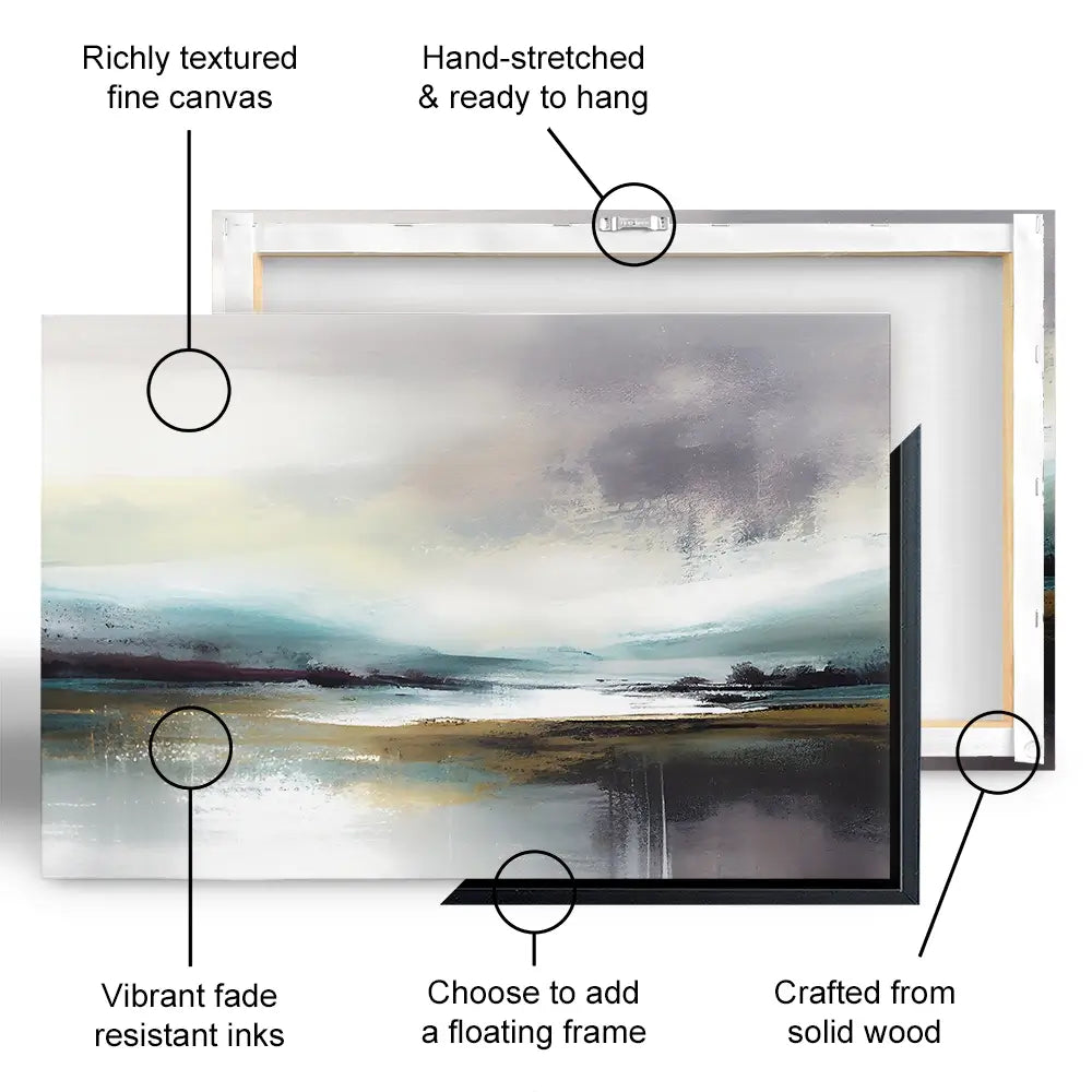 Nordic Landscape Oversized Canvas Print Nordic Landscape Oversized Canvas Print wall art product jesseyy / Shutterstock