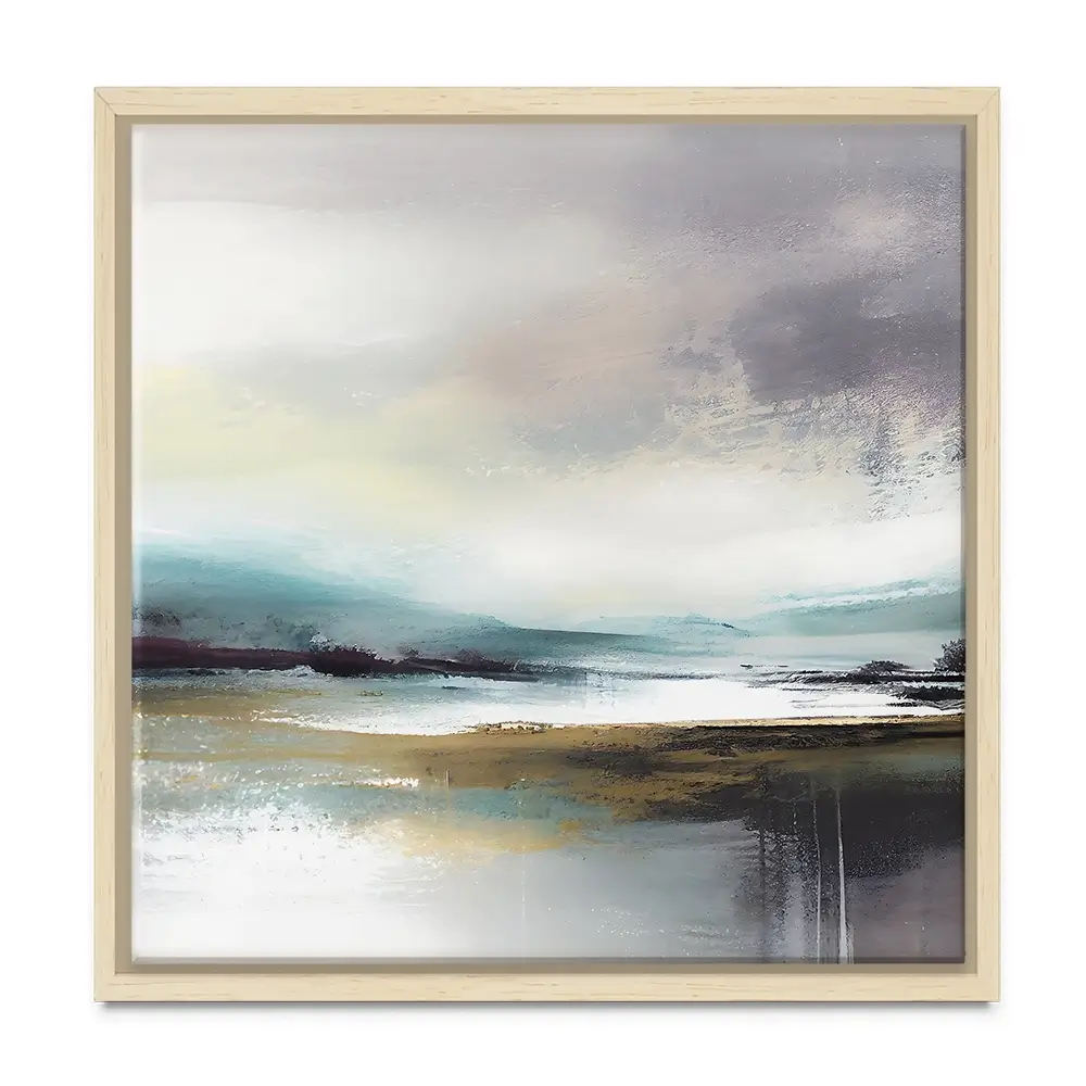 Nordic Landscape Square Canvas Print Nordic Landscape Square Canvas Print wall art product jesseyy / Shutterstock