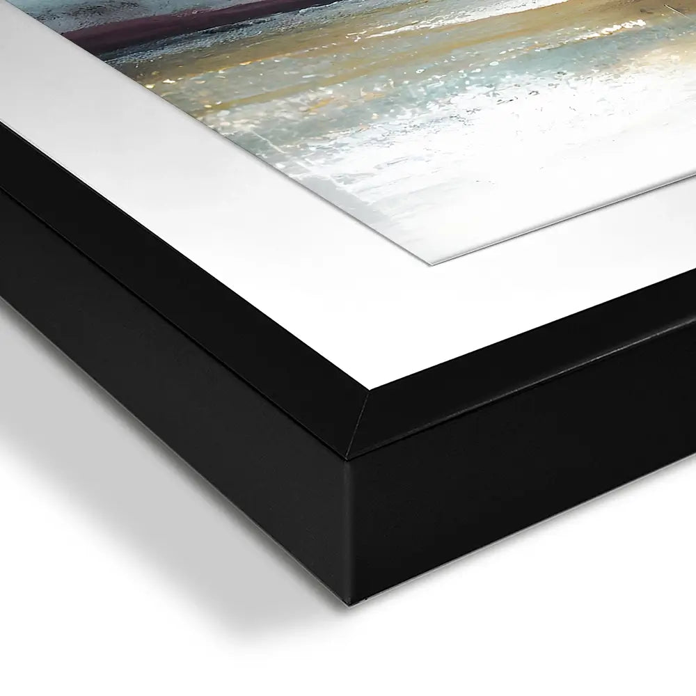 Nordic Landscape Square Framed Art Print Nordic Landscape Square Framed Art Print wall art product jesseyy / Shutterstock