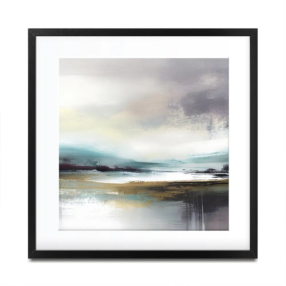 Nordic Landscape Square Framed Art Print Nordic Landscape Square Framed Art Print wall art product jesseyy / Shutterstock