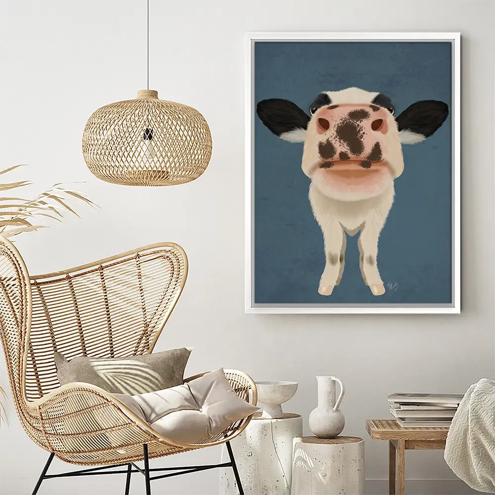 Nosey Canvas Print Nosey Canvas Print wall art product Fab Funky