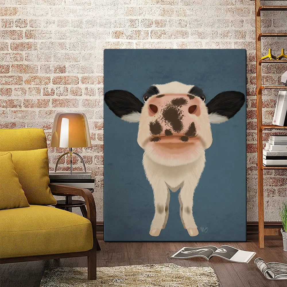 Nosey Canvas Print Nosey Canvas Print wall art product Fab Funky