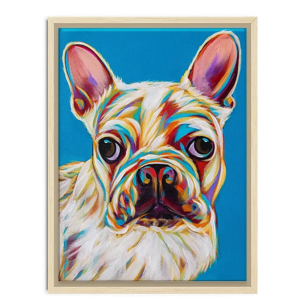 Nosey Dog Canvas Print Nosey Dog Canvas Print wall art product Carolee Vitaletti
