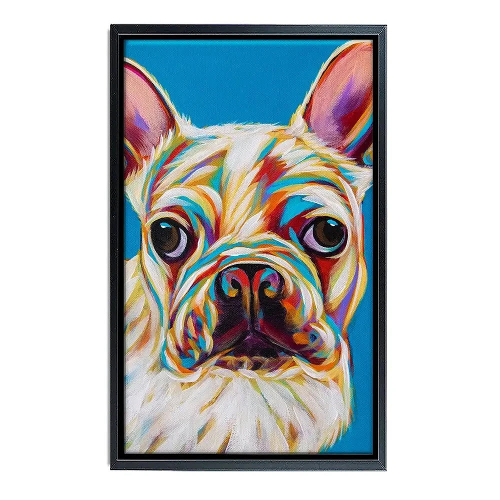 Nosey Dog Canvas Print Nosey Dog Canvas Print wall art product Carolee Vitaletti