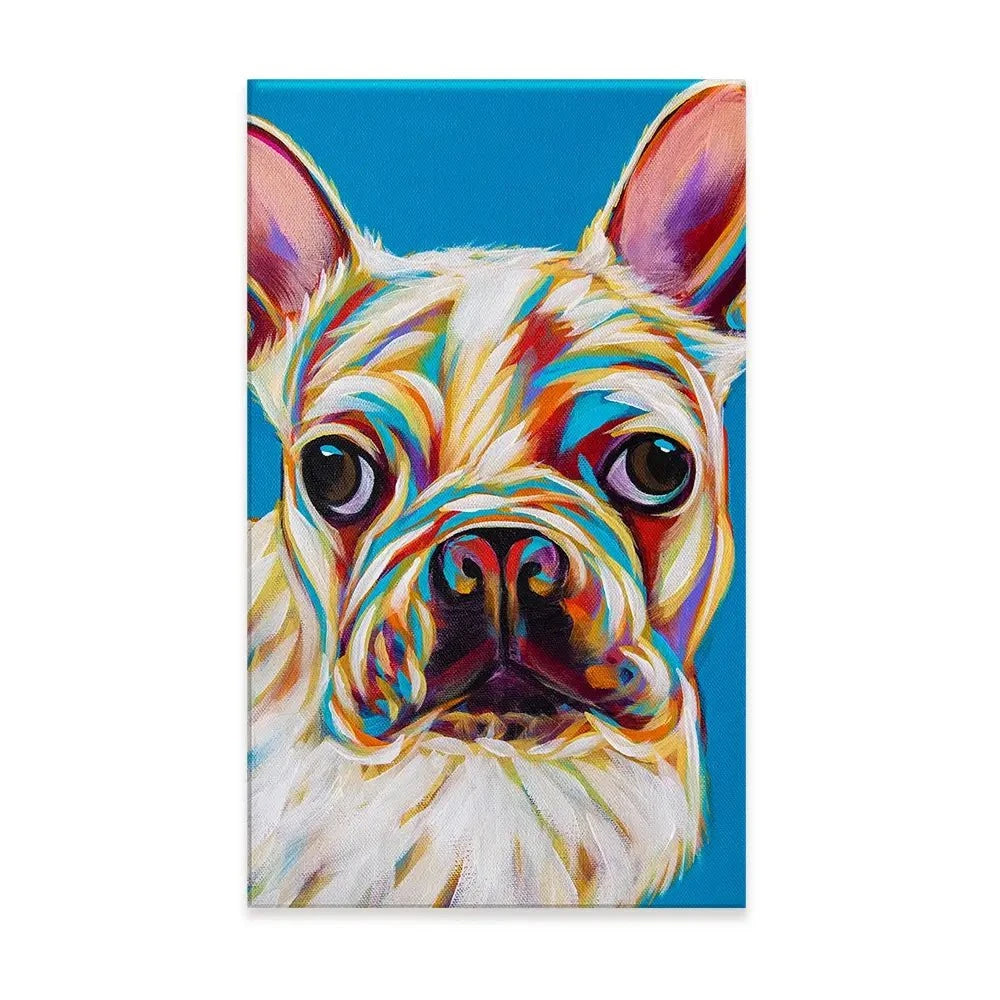 Nosey Dog Canvas Print Nosey Dog Canvas Print wall art product Carolee Vitaletti