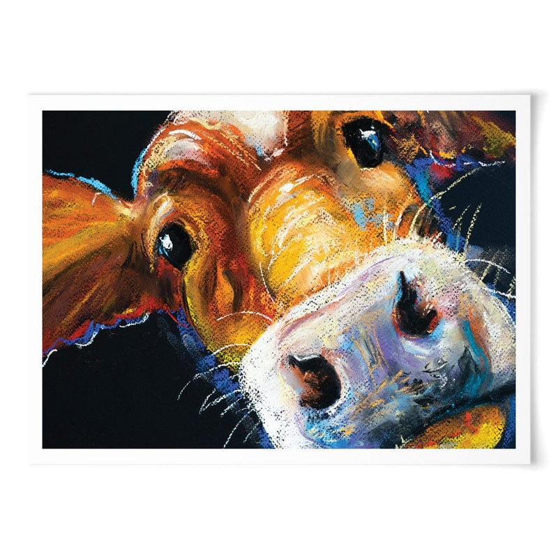 Nosy Cow Art Print wall art product Ivailo Nikolov / Shutterstock