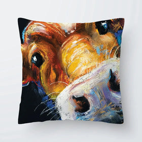 Nosy Cow Cushion Nosy Cow Cushion wall art product Ivailo Nikolov / Shutterstock