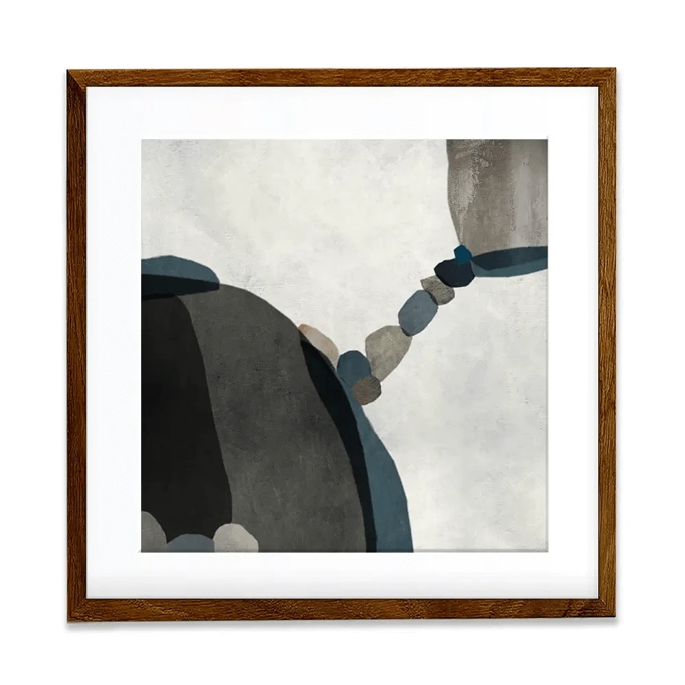 Nuggets Square Framed Art Print Nuggets Square Framed Art Print wall art product Roberto Moro