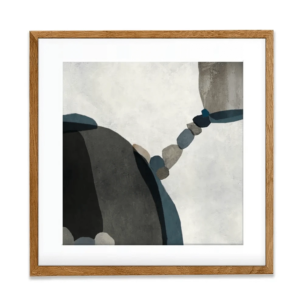 Nuggets Square Framed Art Print Nuggets Square Framed Art Print wall art product Roberto Moro
