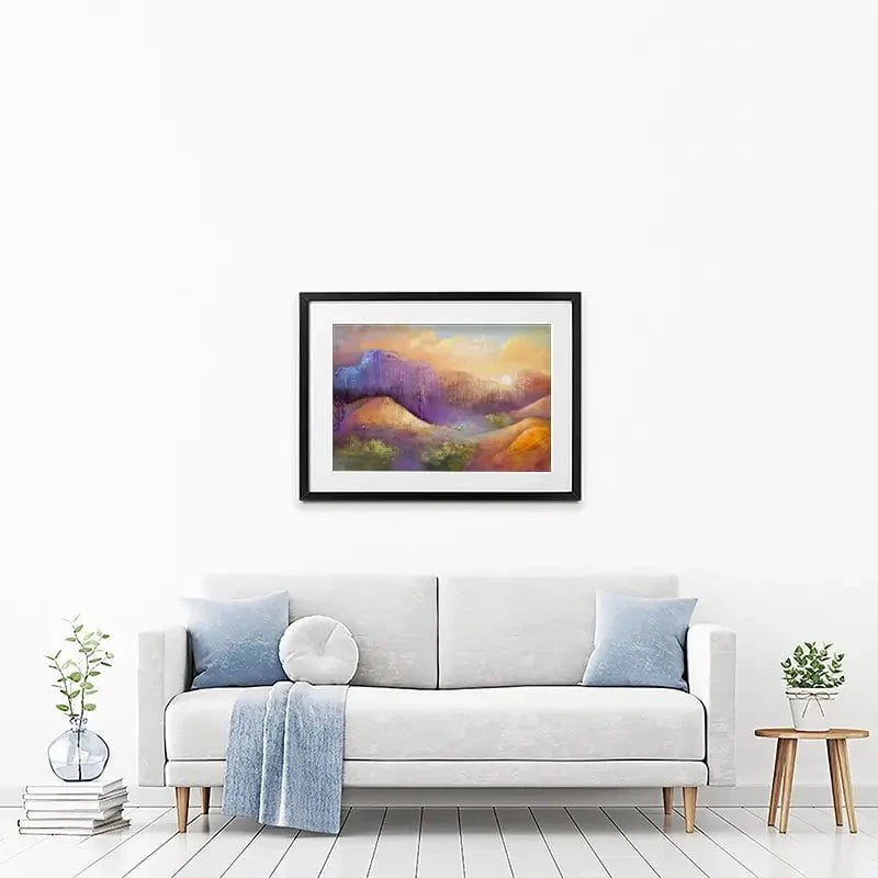 Oasis Framed Art Print Oasis Framed Art Print wall art product Osnat Tzadok