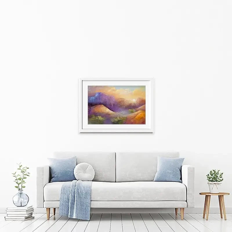 Oasis Framed Art Print Oasis Framed Art Print wall art product Osnat Tzadok