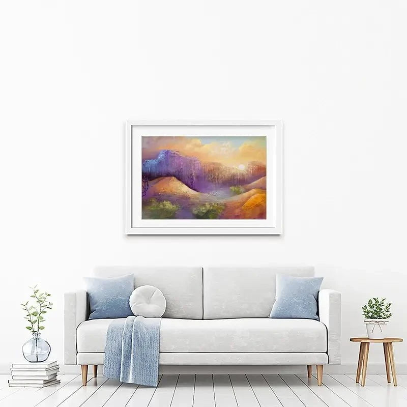 Oasis Framed Art Print Oasis Framed Art Print wall art product Osnat Tzadok