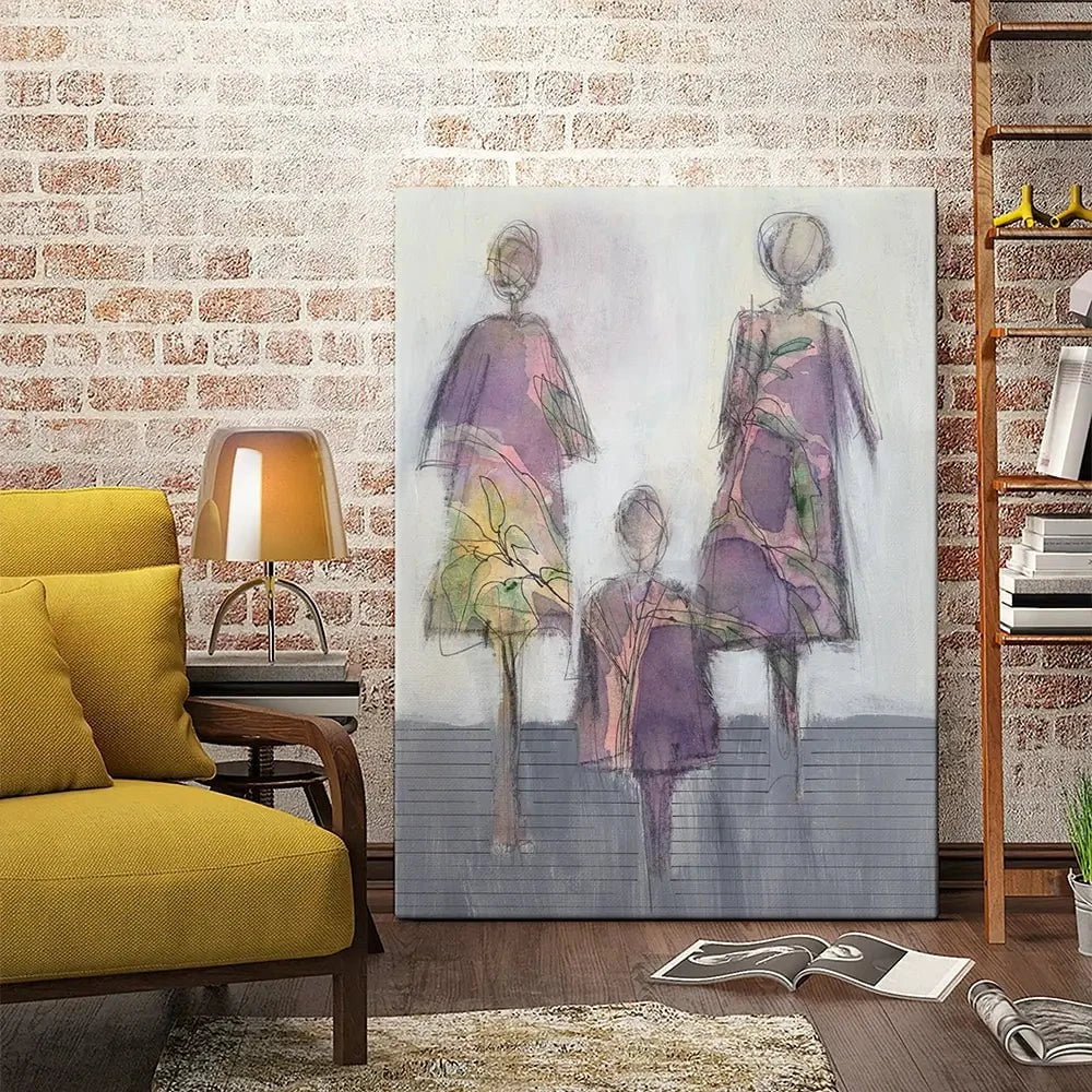 Oblivious Canvas Print Oblivious Canvas Print wall art product Regina Moore