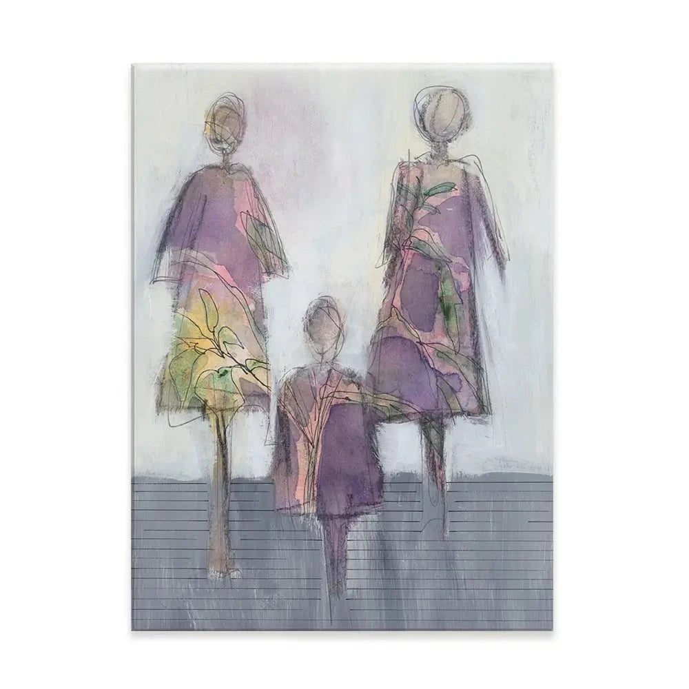 Oblivious Canvas Print Oblivious Canvas Print wall art product Regina Moore