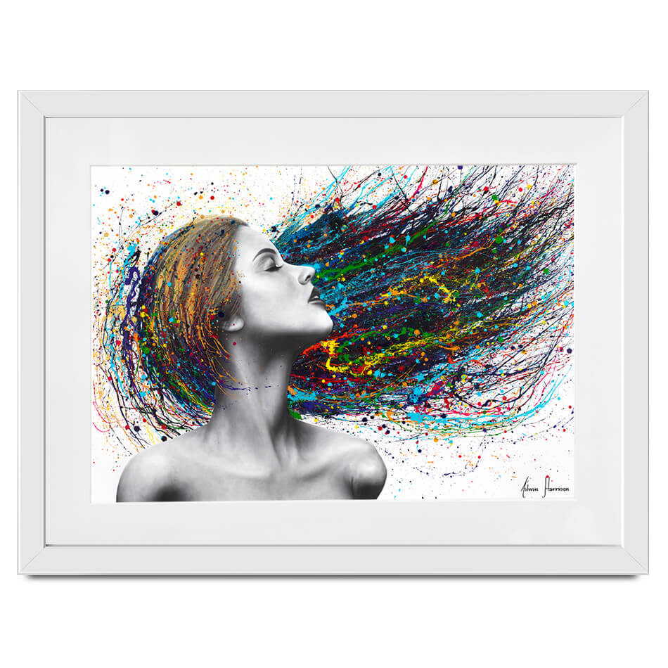 Obsidian Framed Art Print Obsidian Framed Art Print wall art product Ashvin Harrison