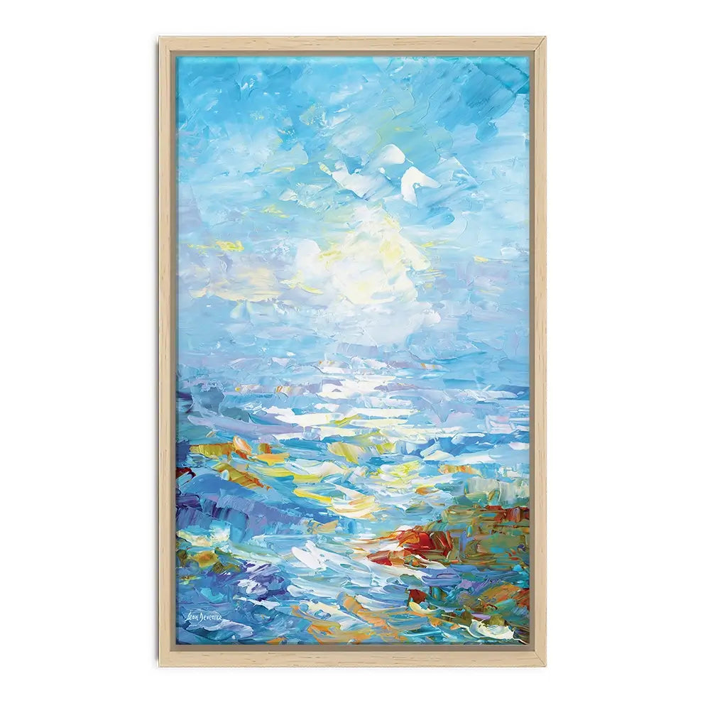 Ocean Bliss Canvas Print Ocean Bliss Canvas Print wall art product Leon Devenice