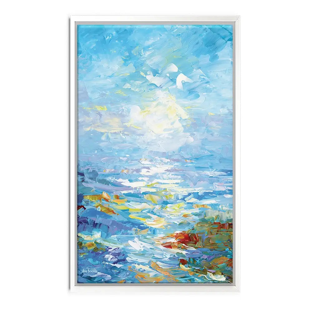 Ocean Bliss Canvas Print Ocean Bliss Canvas Print wall art product Leon Devenice