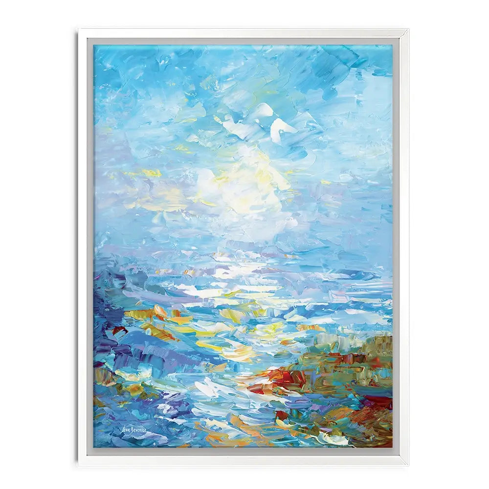 Ocean Bliss Canvas Print Ocean Bliss Canvas Print wall art product Leon Devenice