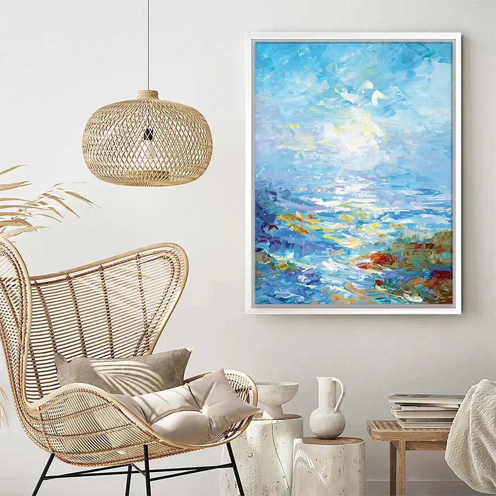 Ocean Bliss Canvas Print Ocean Bliss Canvas Print wall art product Leon Devenice