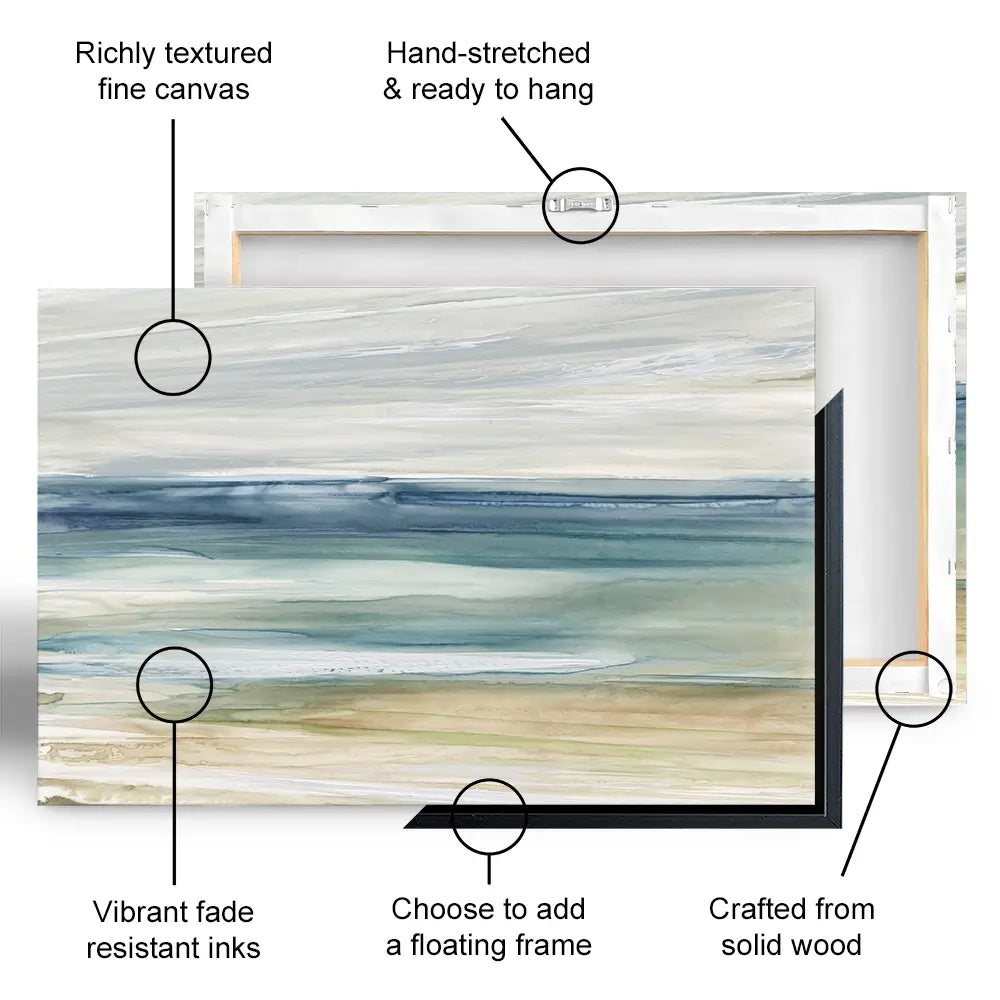Ocean Breezes Canvas Print Ocean Breezes Canvas Print wall art product Carol Robinson