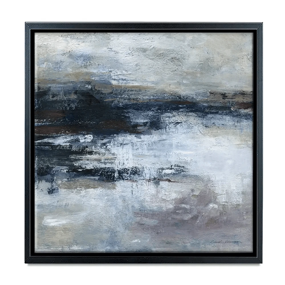 Ocean Motion Square Canvas Print Ocean Motion Square Canvas Print wall art product Carol Robinson