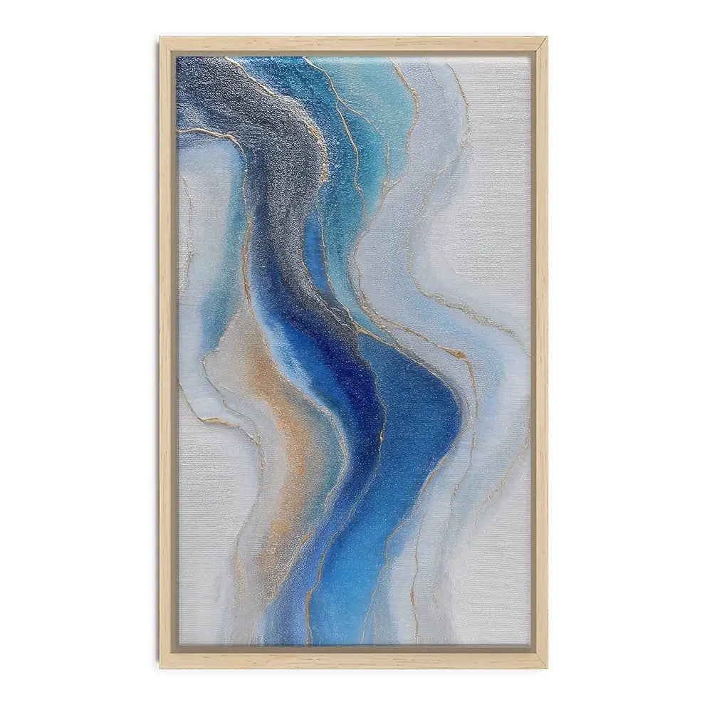 Ocean Shore Canvas Print Ocean Shore Canvas Print wall art product LSR Design Studio - Independent