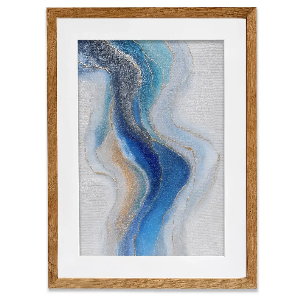 Ocean Shore Framed Art Print Ocean Shore Framed Art Print wall art product LSR Design Studio - Independent