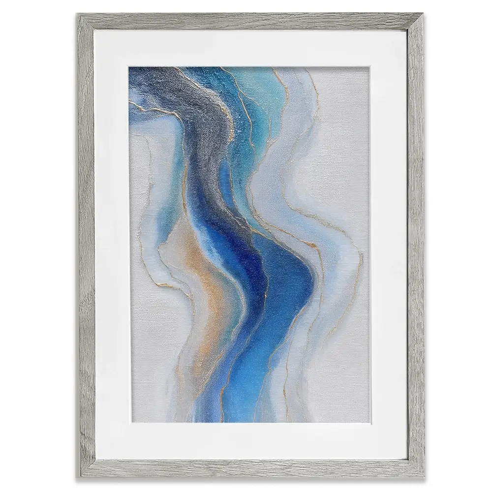 Ocean Shore Framed Art Print Ocean Shore Framed Art Print wall art product LSR Design Studio - Independent