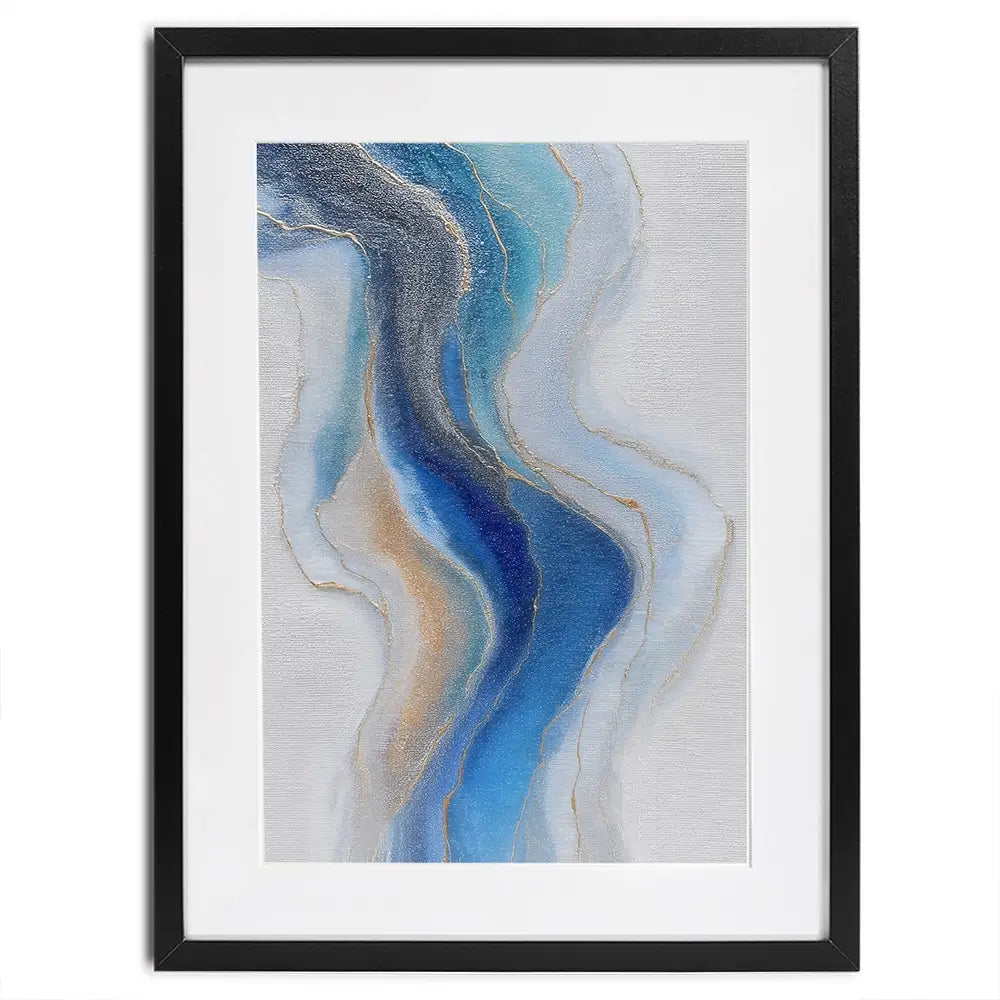 Ocean Shore Framed Art Print Ocean Shore Framed Art Print wall art product LSR Design Studio - Independent
