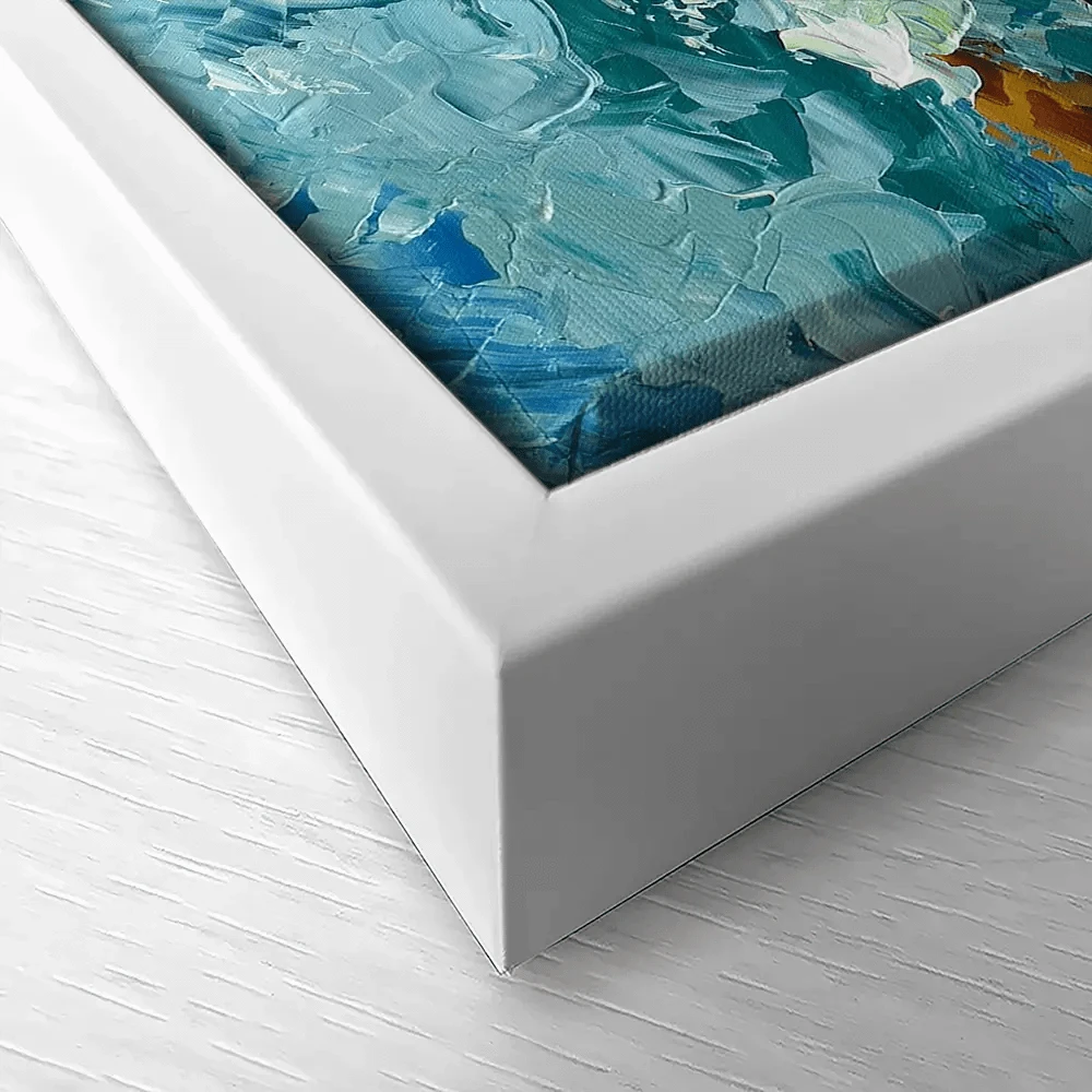 Ocean Waves Canvas Print Ocean Waves Canvas Print wall art product Olga Tkachyk