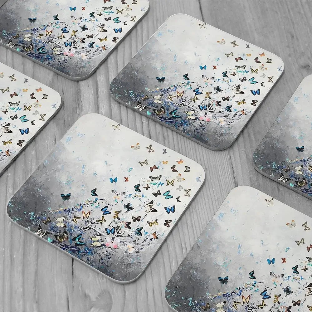 Oceans Wake Coaster Set Oceans Wake Coaster Set wall art product Laure Bury