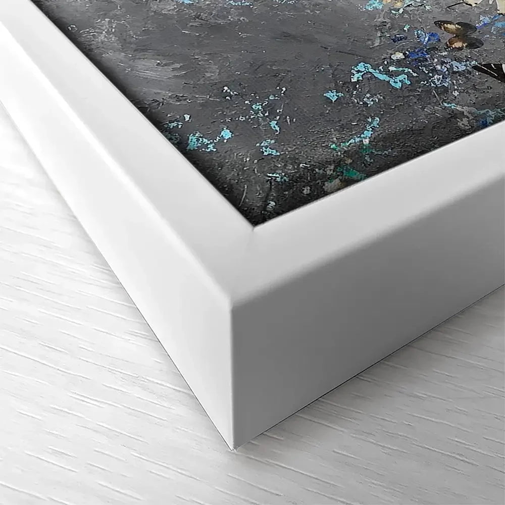 Oceans Wake Square Canvas Print Oceans Wake Square Canvas Print wall art product Laure Bury