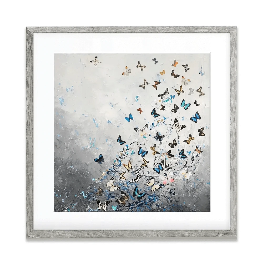 Oceans Wake Square Framed Art Print Oceans Wake Square Framed Art Print wall art product Laure Bury