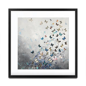 Oceans Wake Square Framed Art Print Oceans Wake Square Framed Art Print wall art product Laure Bury