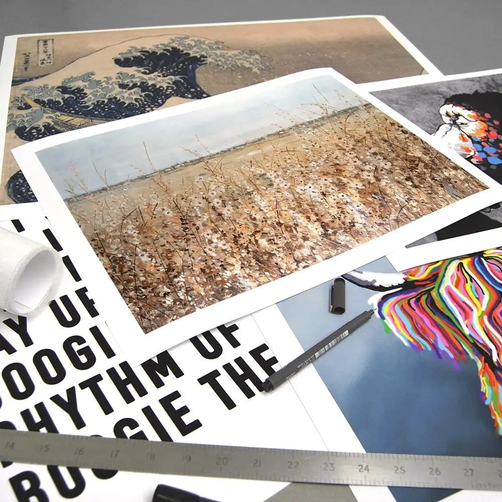 Ochre Landscape Art Print Ochre Landscape Art Print wall art product Tim O'Toole