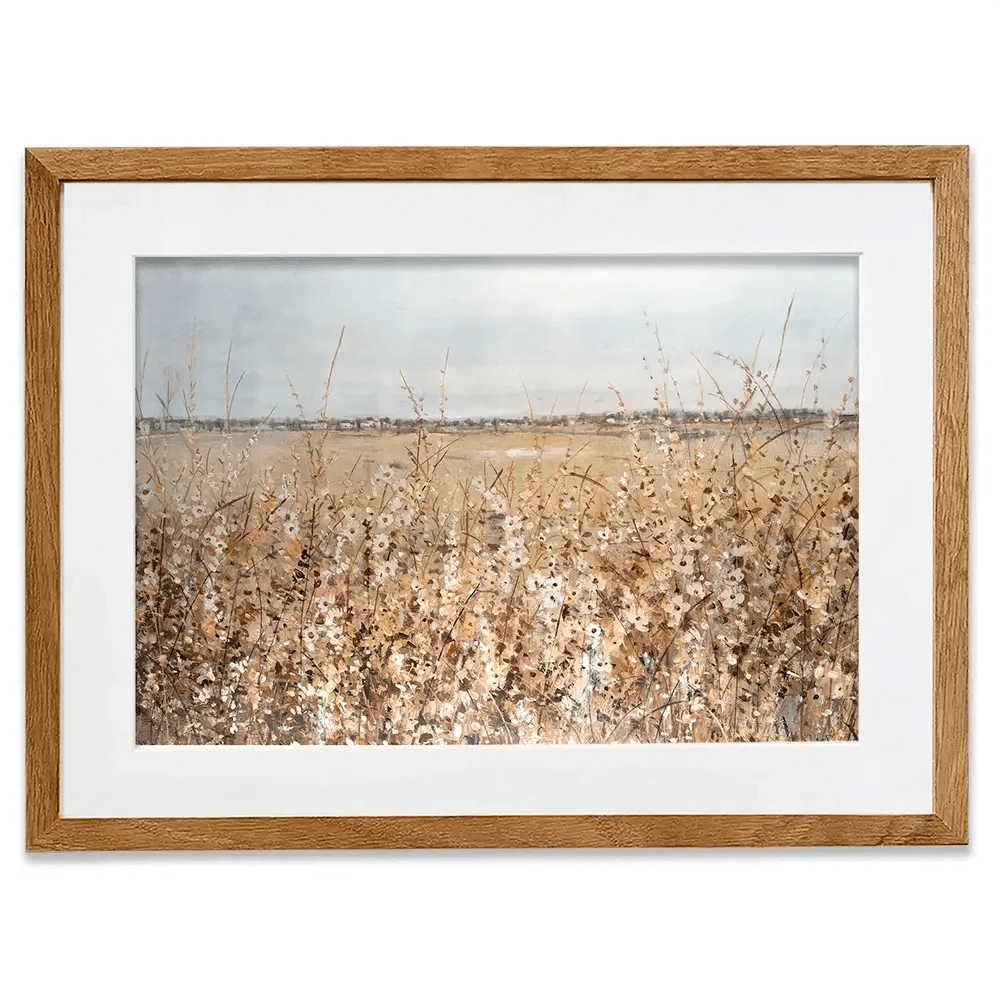 Ochre Landscape Framed Art Print Ochre Landscape Framed Art Print wall art product Tim O'Toole