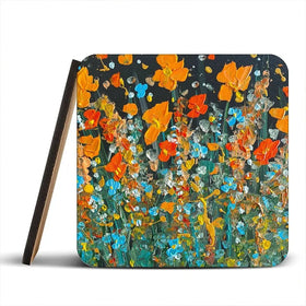 October Night Coaster Set October Night Coaster Set wall art product Charlotte Anna Reed