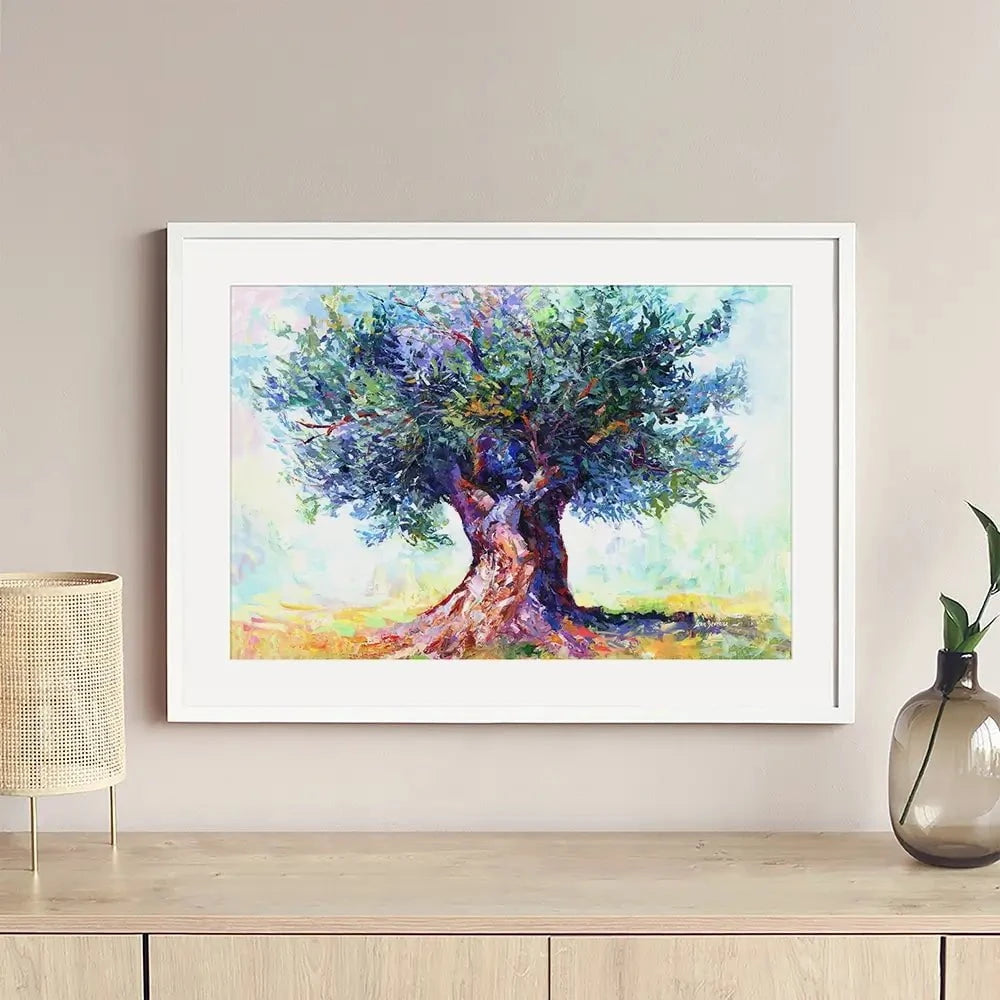 Olive Tree Framed Art Print Olive Tree Framed Art Print wall art product Leon Devenice