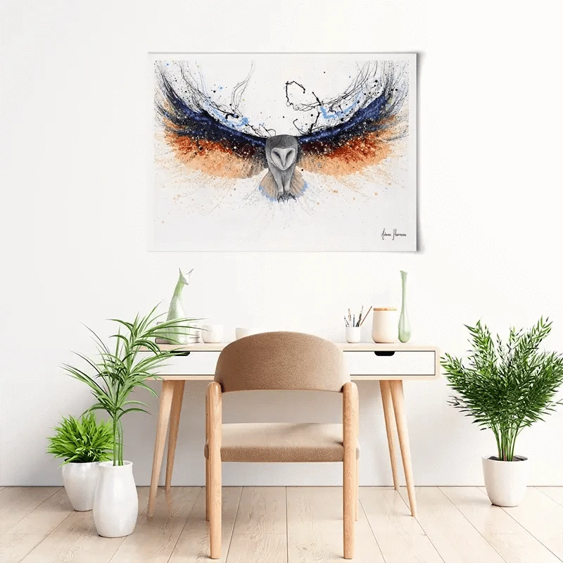 Omnipotent Owl Art Print Omnipotent Owl Art Print wall art product Ashvin Harrison