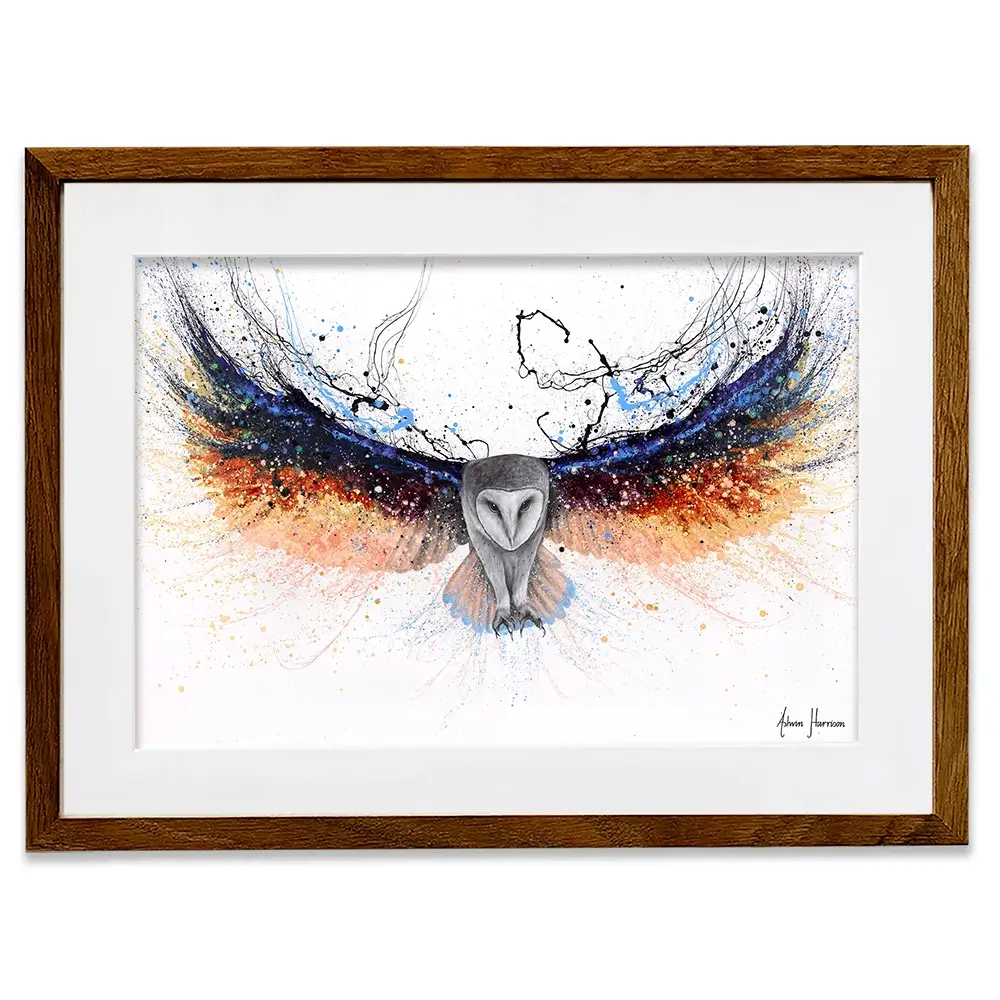 Omnipotent Owl Framed Art Print Omnipotent Owl Framed Art Print wall art product Ashvin Harrison