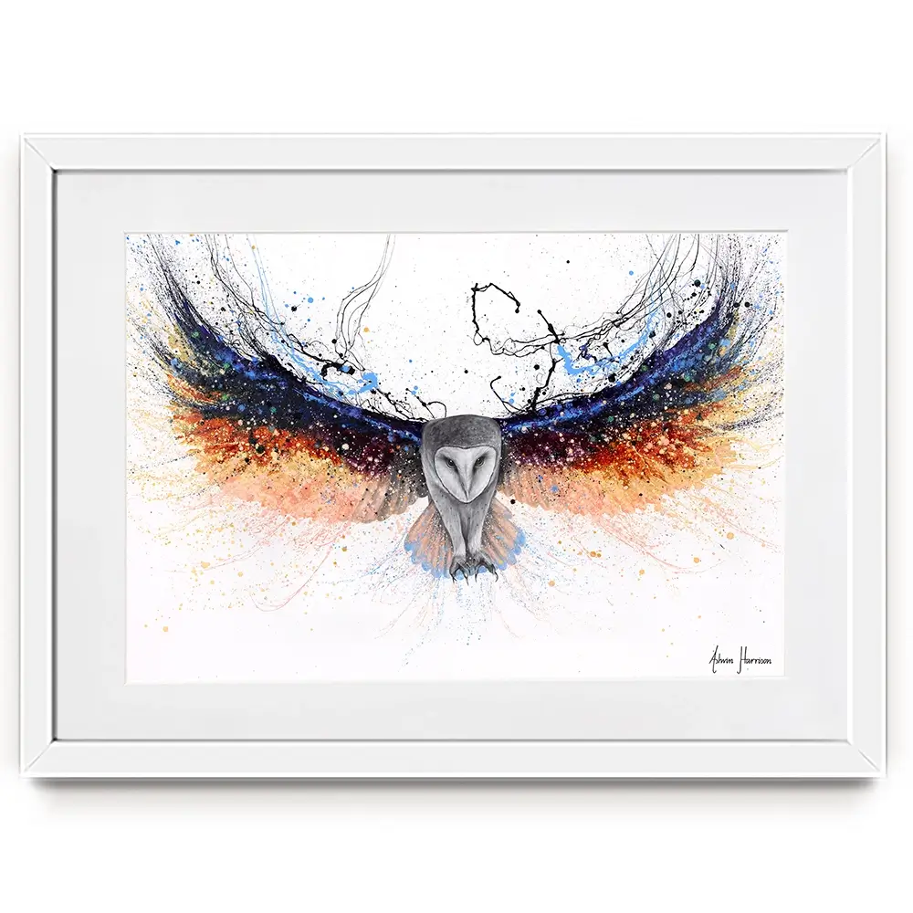 Omnipotent Owl Framed Art Print Omnipotent Owl Framed Art Print wall art product Ashvin Harrison